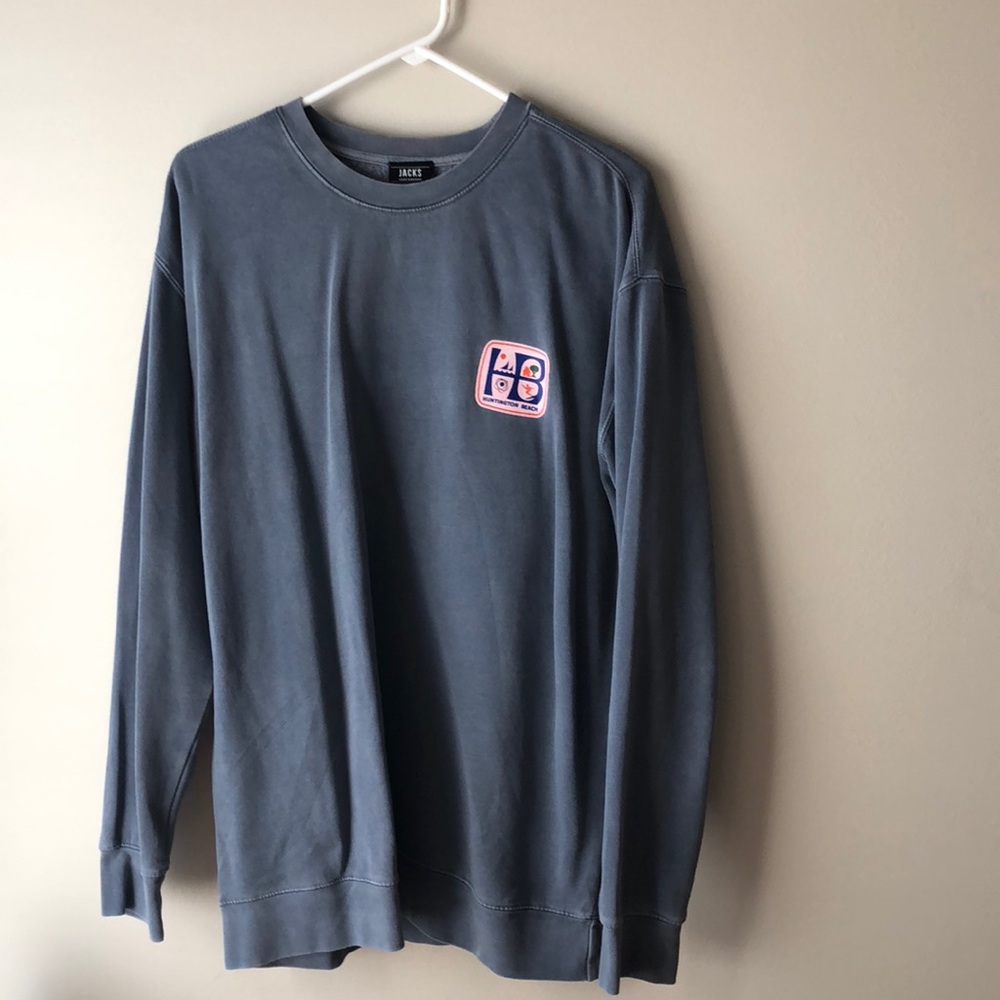 Huntington Beach Jacks Surfboard Crew Neck